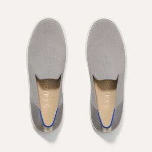Rothy's The Original Slip On Sneaker in Light Grey